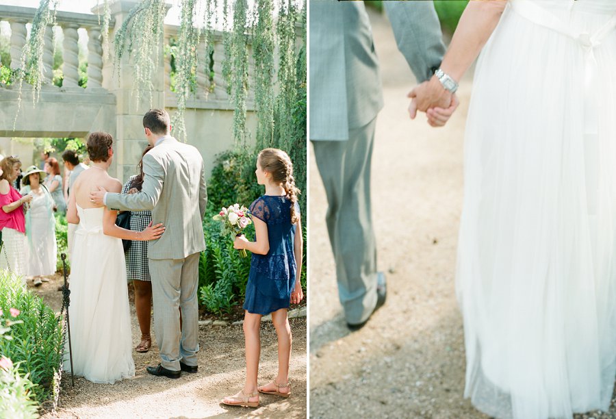 Dallas arboretum wedding portraits.