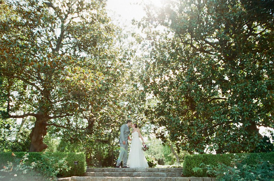 Dallas arboretum elopement.