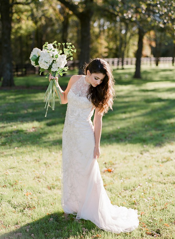 Dallas photographer Jenny McCann captures bridal session at White Sparrow.