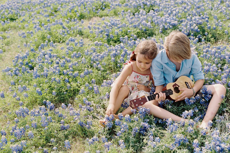 Brother and Sister session in bluebonnets.